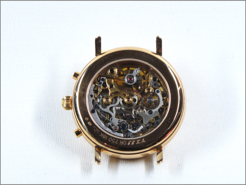 Armbanduhr Sinn 2300 Gold Skelettiert 1 unten internet