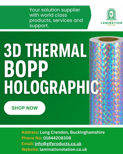 Premium 3D Thermal BOPP Holographic Lamination Film | UK Supplier The Lamination Station.jpg