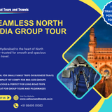 Seamless group tour to North India in our 40-seater bus.