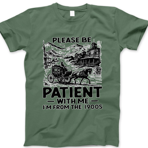 Photograph of four blank t-shirts greys beige and army green. Clipping path included. Ready for your.jpg