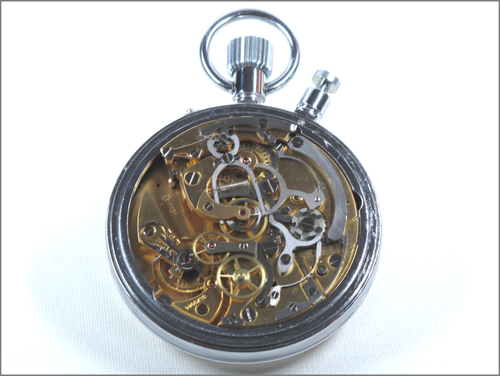 Taschenuhr Sinn Lemania Kal 1131 Chronograph 2 unten internet