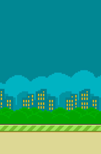 Flappy bird city background Makes a nice wallpaper .jpg