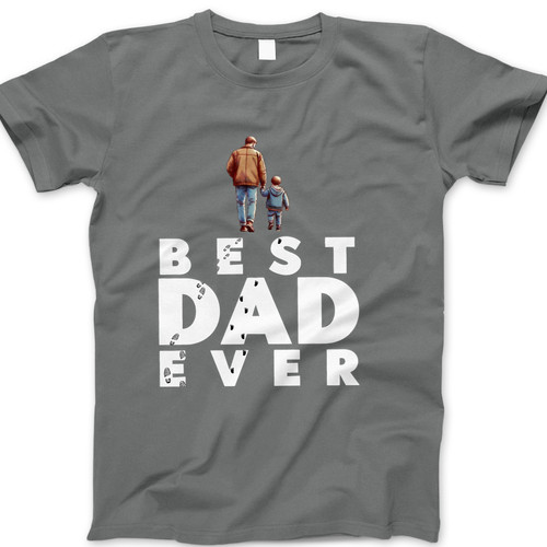 Photograph of four blank t-shirts greys beige and army green. Clipping path included. Ready for your.jpg