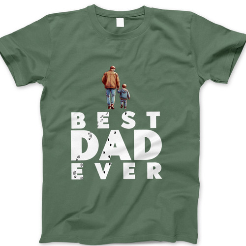 Photograph of four blank t-shirts greys beige and army green. Clipping path included. Ready for your.jpg