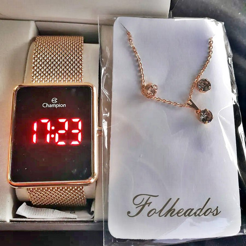 Relógio Champion Feminino Digital Dourado.jpg