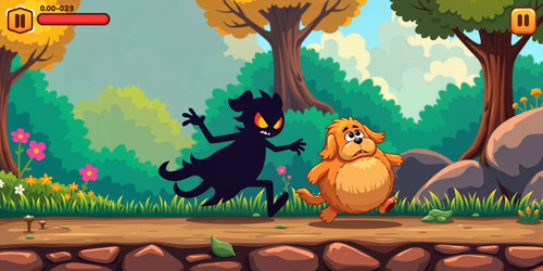  A whimsical and adorable scene from a 2D side scrolling video game where the player character embod.jpg