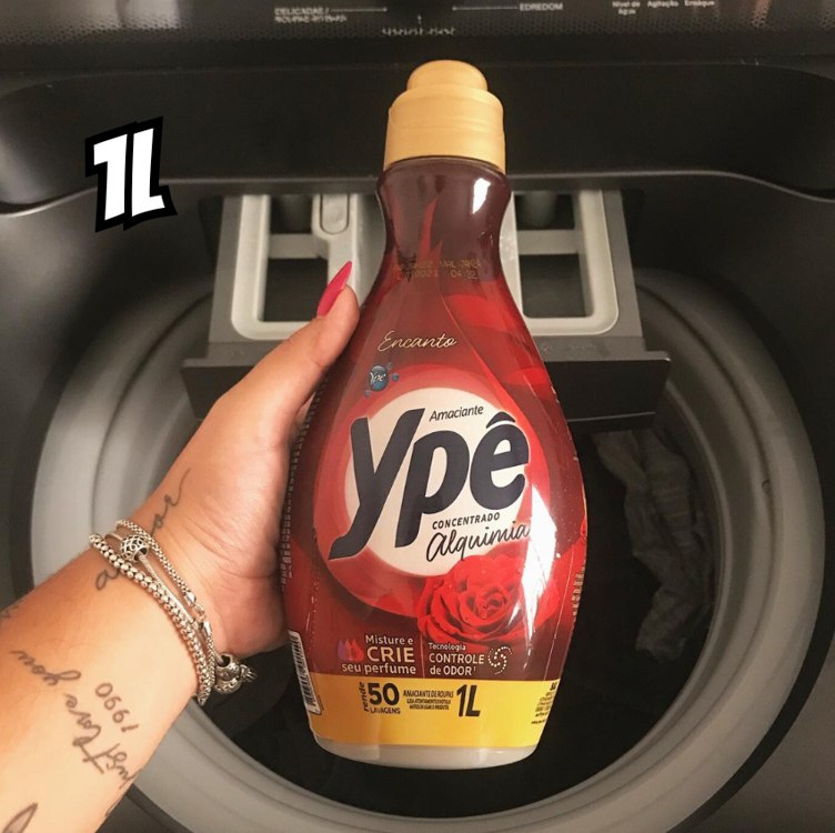 Ypê Amaciante Concentrado Pink 1L