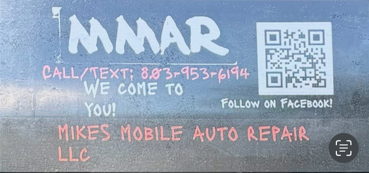 MMAR Contact Sign