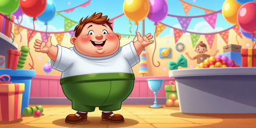  A whimsical illustration of Bobbel a cheerful and rotund character with a friendly face and a large.jpg