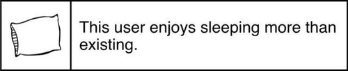 sleeping > existing