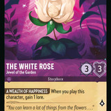 40-204-EN-6 - The White Rose - Jewel of the Garden - Lorcana Player