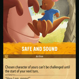 30-204-EN-6 - Safe and Sound - Lorcana Player