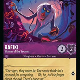 Rafiki - Shama of the Savanna - LQ - Lorcana Player