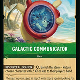 Galactic Communicator - LQ - Lorcana Player