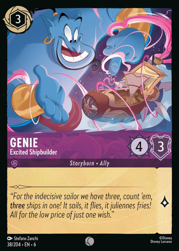 Genie - Excited Shipbuilder - Lorcana Player.jpg