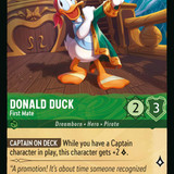 80-204-EN-6 - Donald Duck - First Mate - Lorcana Player