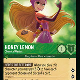 Honey Lemon - Chemical Genius - Lorcana Player