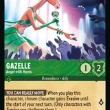 88-204-EN-6 - Gazelle - Angel with Horns - Lorcana Player