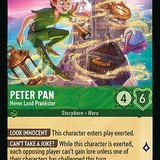 Peter Pan - Never Land Prankster - LQ - Lorcana Player