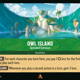 102-204-EN-6 - Owl Island - Secluded Entrance - Lorcana Player