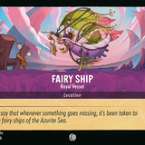 Fairy Ship - Royal Vessel - LQ - Lorcana Player