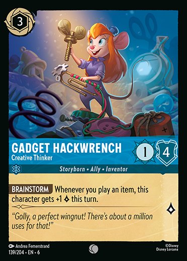 Gadget Hackwrench - Creative Thinker - LQ - Lorcana Player.jpg