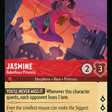 Jasmine - Rebellious Princess - LQ - Lorcana Player