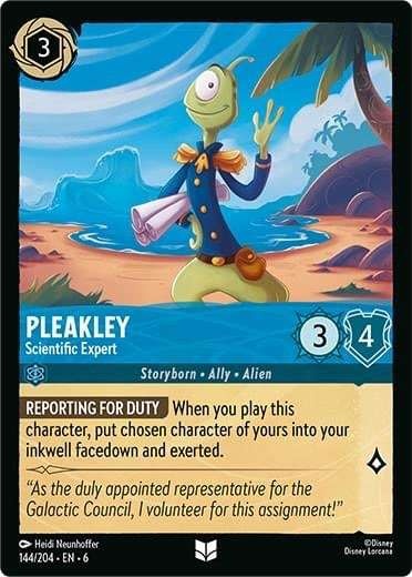 Pleakley - Scientific Expert - LQ - Lorcana Player.jpg