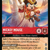 103-204-EN-6 - Mickey Mouse - Pirate Captain - Lorcana Player
