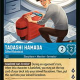 Tadashi Hamada - Gifted Roboticist - LQ - Lorcana Player