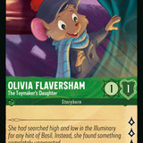 92-204-EN-6 - Olivia Flaversham - The Toymaker's Daughter - Lorcana Player