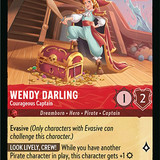 Wendy Darling - Courageous Captain - LQ
