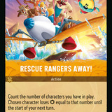 Rescue Rangers Away! - Lorcana Player