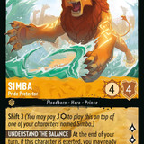 20-204-EN-6 - Simba - Pride Protector - Lorcana Player