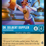 152-204-EN-6 - Dr. Delbert Doppler - Fussy Astronomer - Lorcana Player