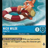 Nick Wilde - Soggy Fox - LQ - Lorcana Player