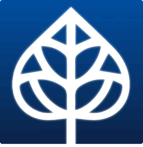 Blue N white Leaf.png