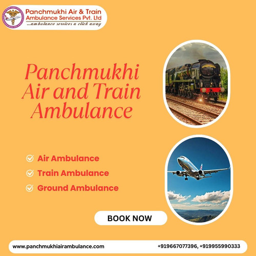 Reach The Medical Center in a Few Hours with Panchmukhi Air and Train Ambulance Services in Kolkata.jpg