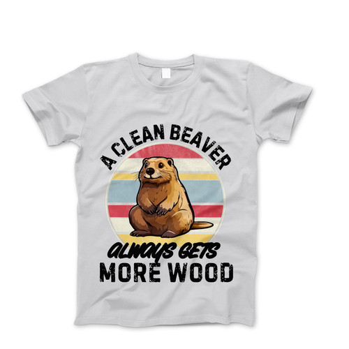 Photograph of four blank t-shirts greys beige and army green. Clipping path included. Ready for your.jpg