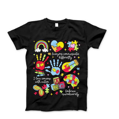 Photograph of four blank t-shirts greys beige and army green. Clipping path included. Ready for your.jpg