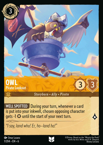 1-204-EN-6 - Owl - Pirate Lookout - Lorcana Player.jpg