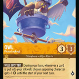 1-204-EN-6 - Owl - Pirate Lookout - Lorcana Player