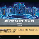 Galactic Council Chamber - Courtroom - Lorcana Player