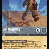 173-204-EN-6 - Jim Hawkins - Stubborn Cabin Boy - Lorcana Player