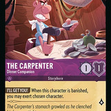 The Carpenter - Dinner Companion - LQ - Lorcana Player