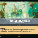 464 Treasure Mountain Azurite Sea Island Lorcana Player e1730722956234.jpg