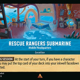 Rescue Rangers Submarine - Mobile Headquarters - LQ - Lorcana Player