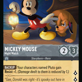 187-204-EN-6 - Mickey Mouse - Night Watch - Lorcana Player
