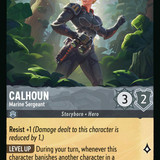 Calhoun - Marine Sergeant - Lorcana Player
