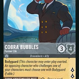 Cobra Bubbles - Former CIA - LQ - Lorcana Player